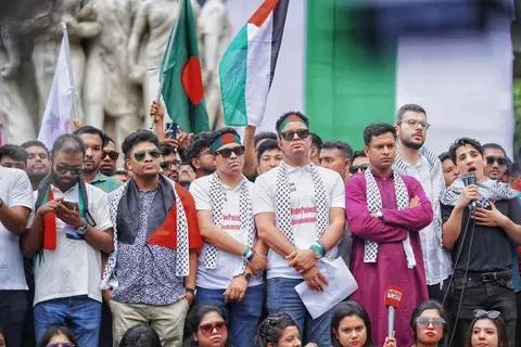 ফিলিস্তিন ইস্যুতে বিশ্বব্যাপী চলমান আন্দোলনে ছাত্রলীগের সংহতি... 