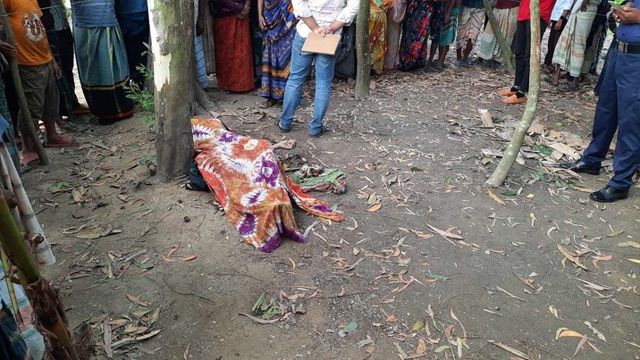 মান্দায় আম বাগান থেকে এক ব্যক্তির লাশ উদ্ধার,, 