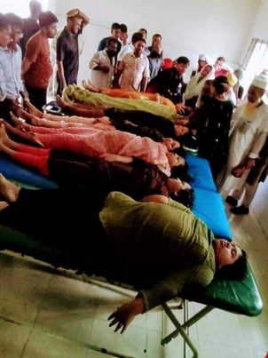 ব্রীজ ভেঙে মাইক্রোবাসে নয় যাত্রী নিহত