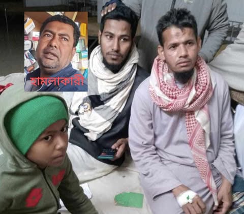 কমলনগরে জুলাই আন্দোলনে 'শহিদ' মাজহারুলের ভাইসহ ২ জনকে পিটিয়ে আহত করেছে বিএনপি নেতা।
