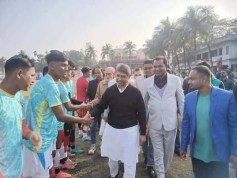 সখিপুরে ফুটবল টুর্নামেন্টের ফাইনাল খেলা অনুষ্ঠিত 