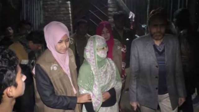লক্ষ্মীপুরে বিদেশি পি,স্ত,লসহ একগৃহ বধূ আটক
