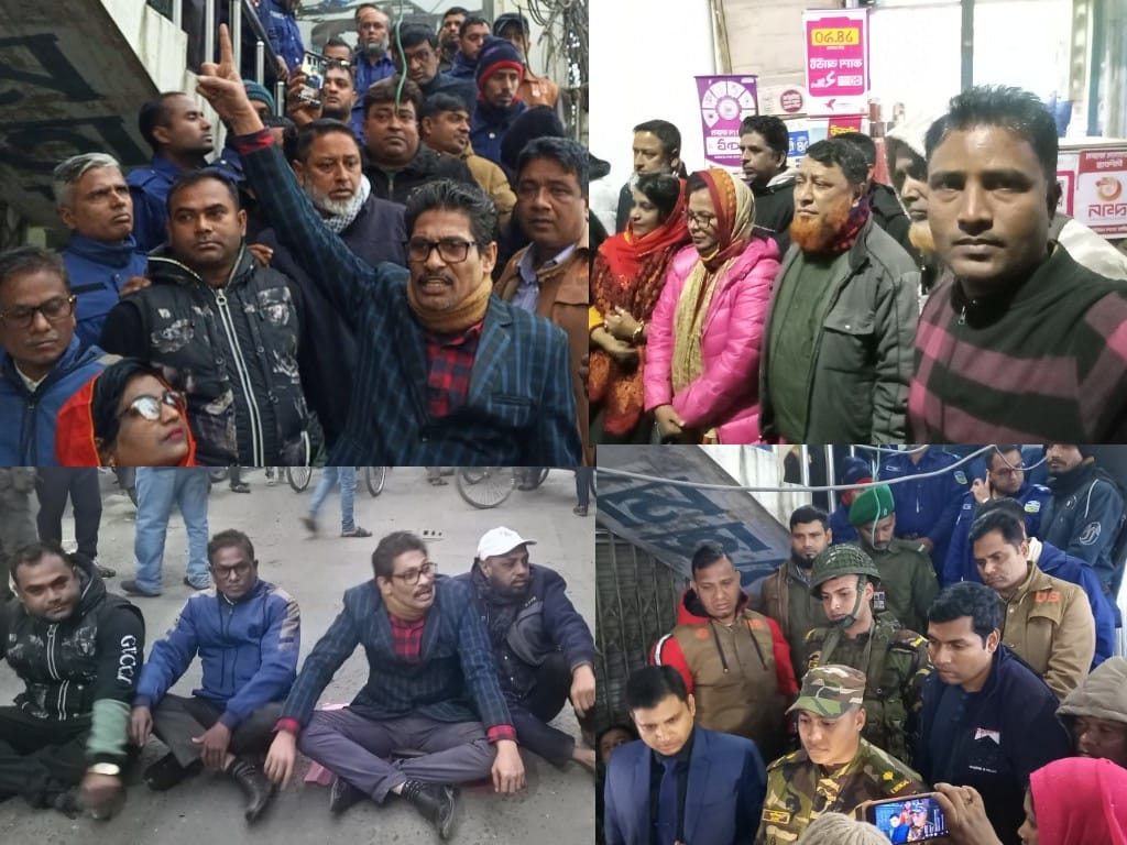 ময়মনসিংহ প্রেসক্লাবে দাবি আদায়ে তুমুল যুদ্ধ: অবশেষে সংস্কারের আশ্বাস দিলেন-এডিএম