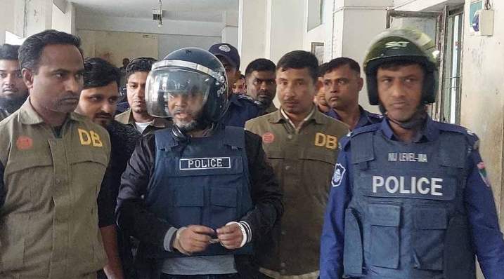 একটি ব্যালট, একটি বুলেট’ বক্তব্য দেওয়া সেই এসপি কারাগারে