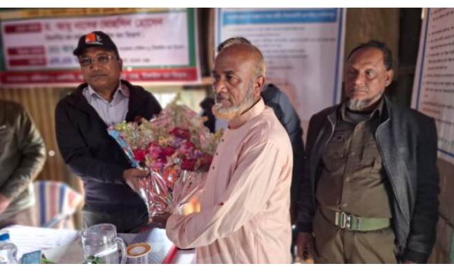 সখীপুরে বনবিভাগের সুফল সুবিধাভোগীদের চেক হস্তান্তর
