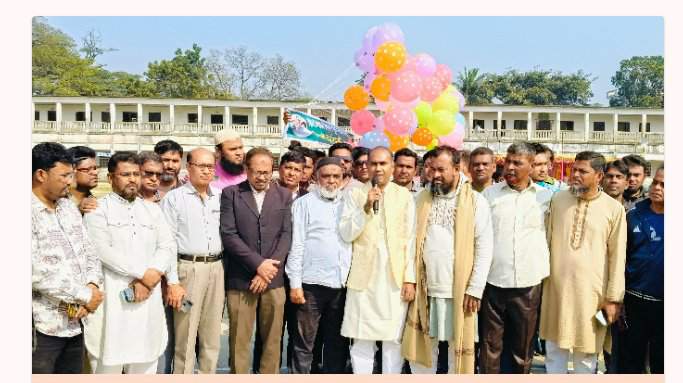 শহীদ প্রেসিডেন্ট জিয়াউর রহমান সিক্স-এ-সাইড স্মৃতি ক্রিকেট টুর্নামেন্ট উদ্বোধন