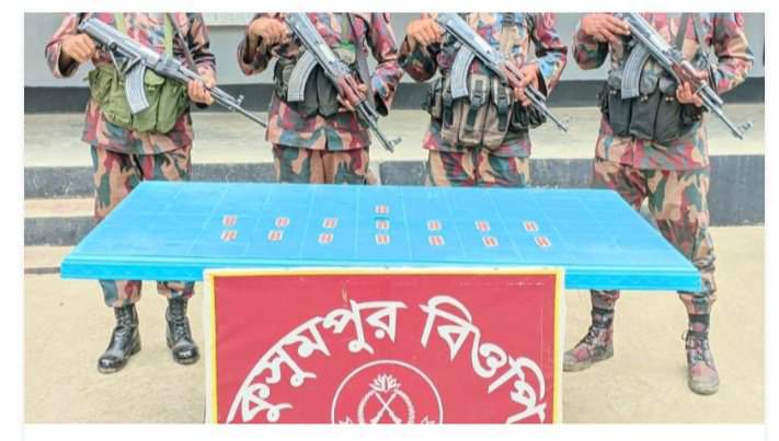 সীমান্তে নিষিদ্ধ ভায়াগ্রা বড়ি ও মাদক দ্রব্য জব্দ