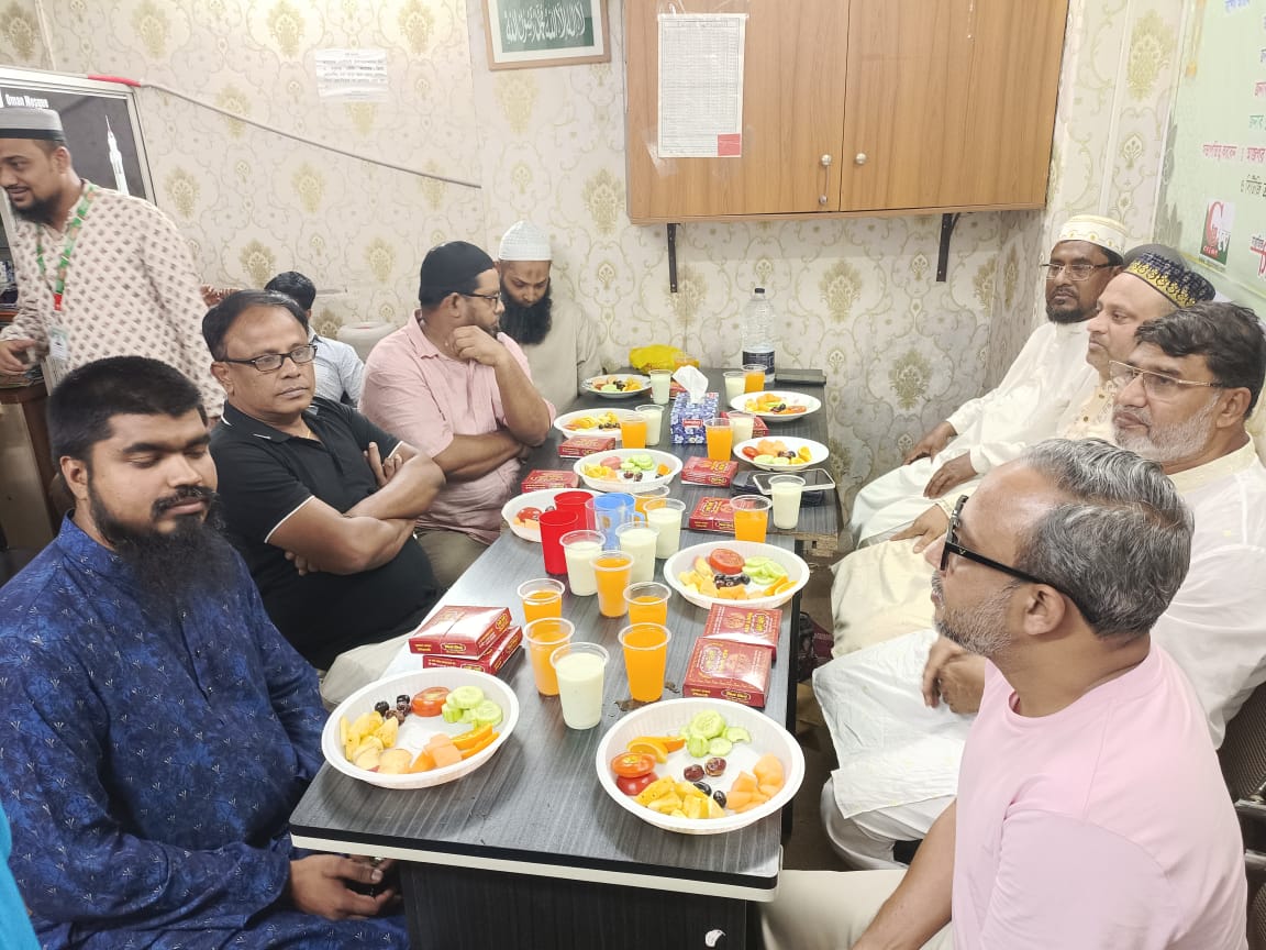 ঢাকা হেড অফিসে সিটিজি ক্রাইম টিভির  উদ্যোগে ইফতার মাহফিল  ও আলোচনা সভা  অনুষ্ঠিত হয়েছে। 