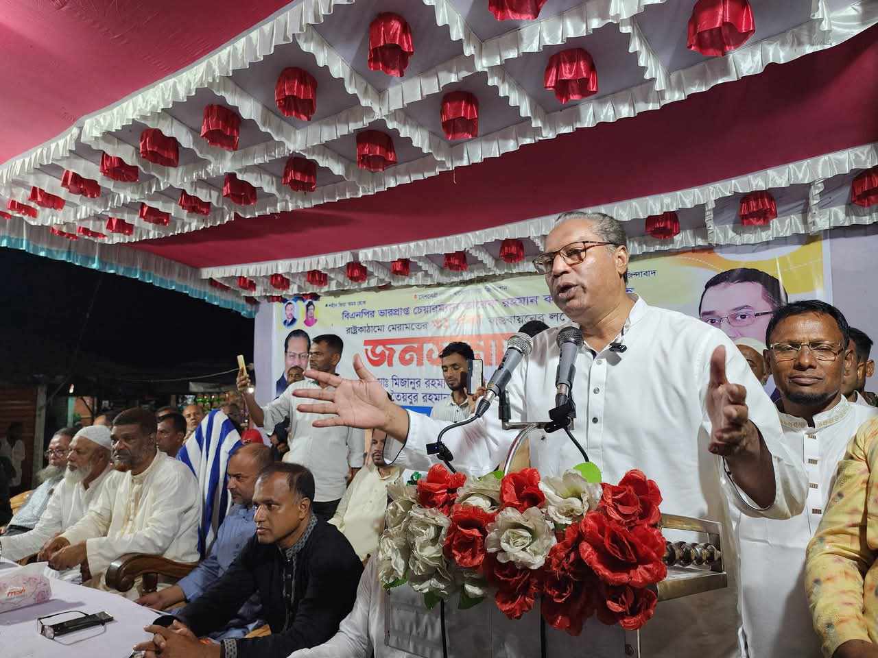 আন্দোলন শেষ হয়নি জাতীয় নির্বাচন না হওয়া পর্যন্ত আমাদের গণতান্ত্রিক আন্দোলন অব্যাহত থাকবে ---- মিজানুর রহমান চৌধুরী।