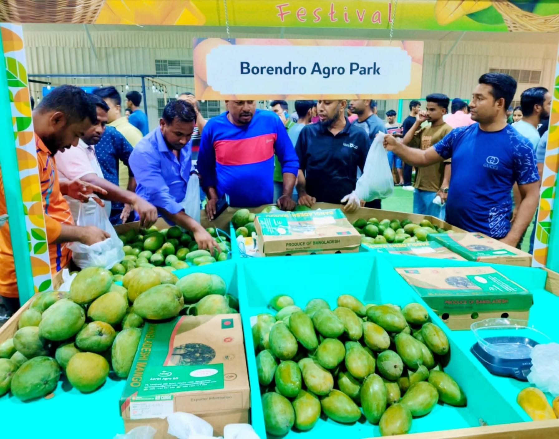 নওগাঁর সাপাহারের আম দেশের গণ্ডি পেরিয়ে  যাচ্ছে বহির্বিশ্বে