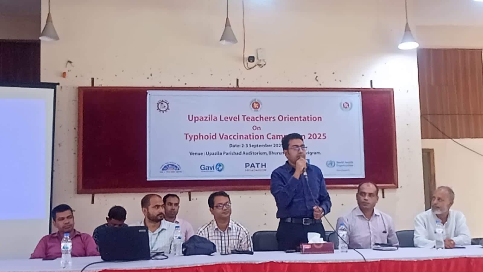 ফ্রি টাইফয়েড টিকা নিতে এখনি রেজিস্ট্রেশন করুন: ভুরুঙ্গামারীতে স্বাস্থ্য দপ্তরের অবহিতকরণ সভা