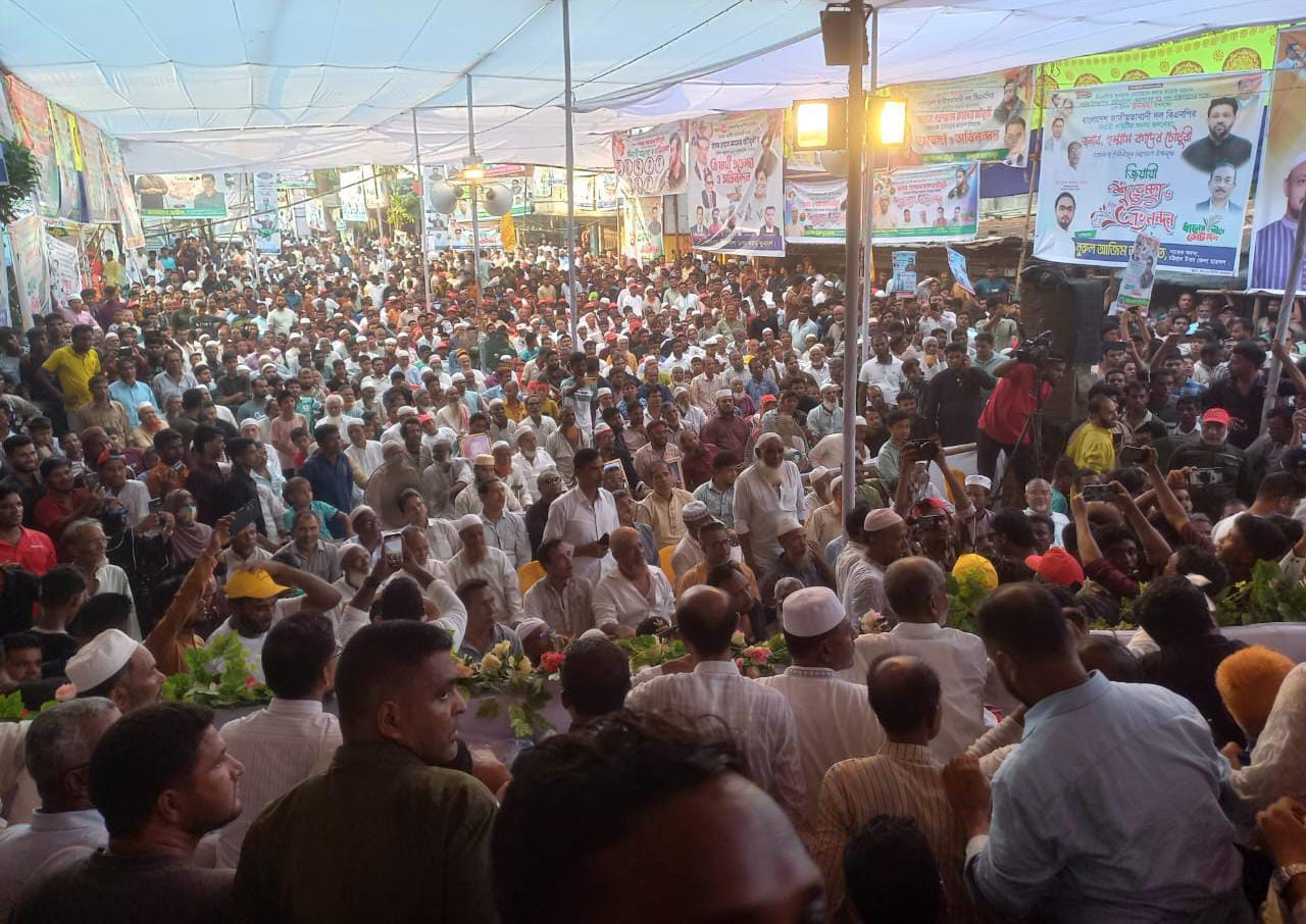 তারেক রহমানের ৩১ দফা বাস্তবায়নের লক্ষ্যে বিশাল জনসভা অনুষ্ঠিত রাঙ্গুনিয়ার সরফবাটা ইউনিয়নে