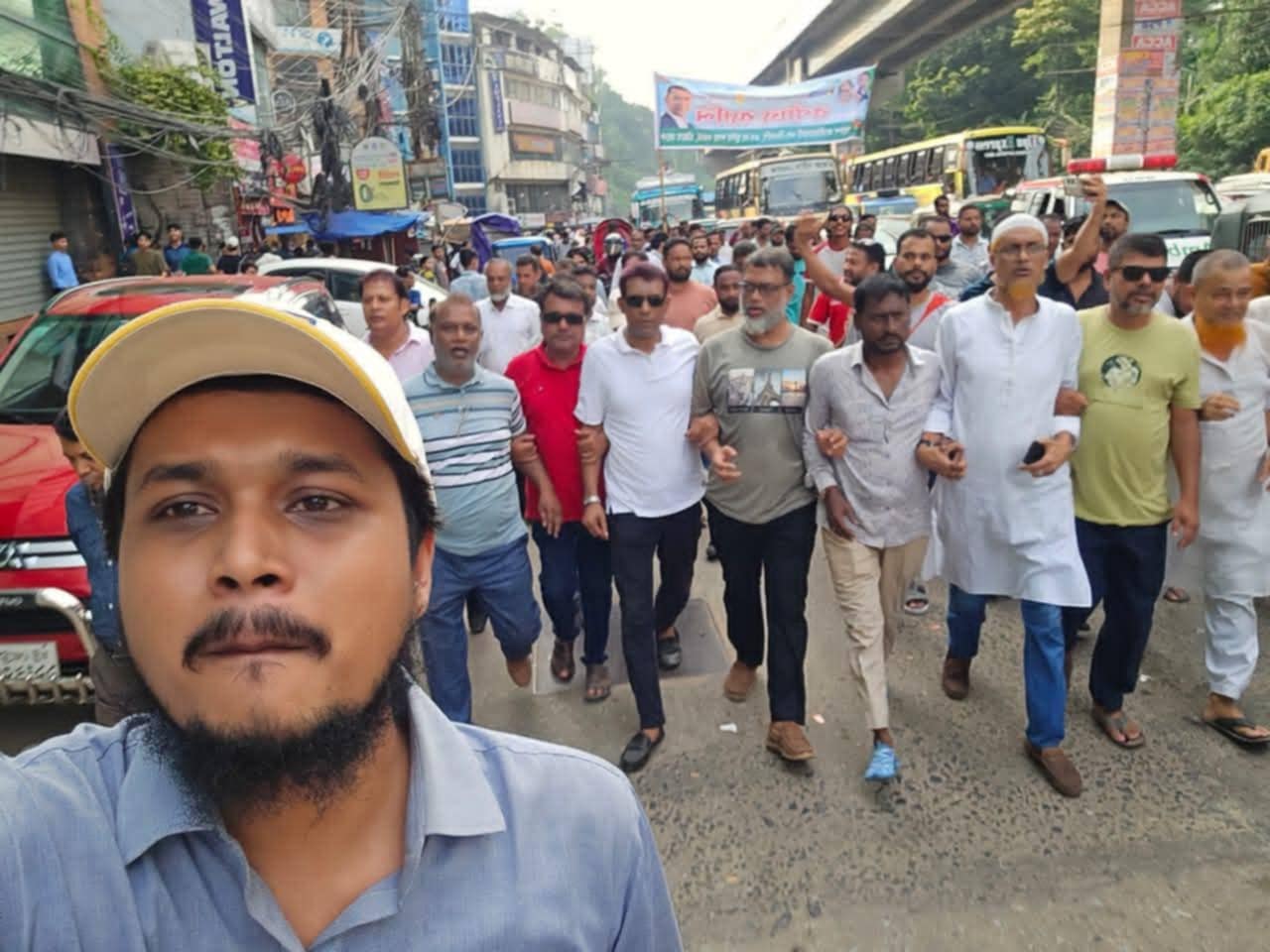 বিএনপির প্রতিষ্ঠাবার্ষিকীতে মহানগর বিএনপির ৩৭ নং ওয়ার্ডের বিশাল বর্ণাঢ্য মিছিল