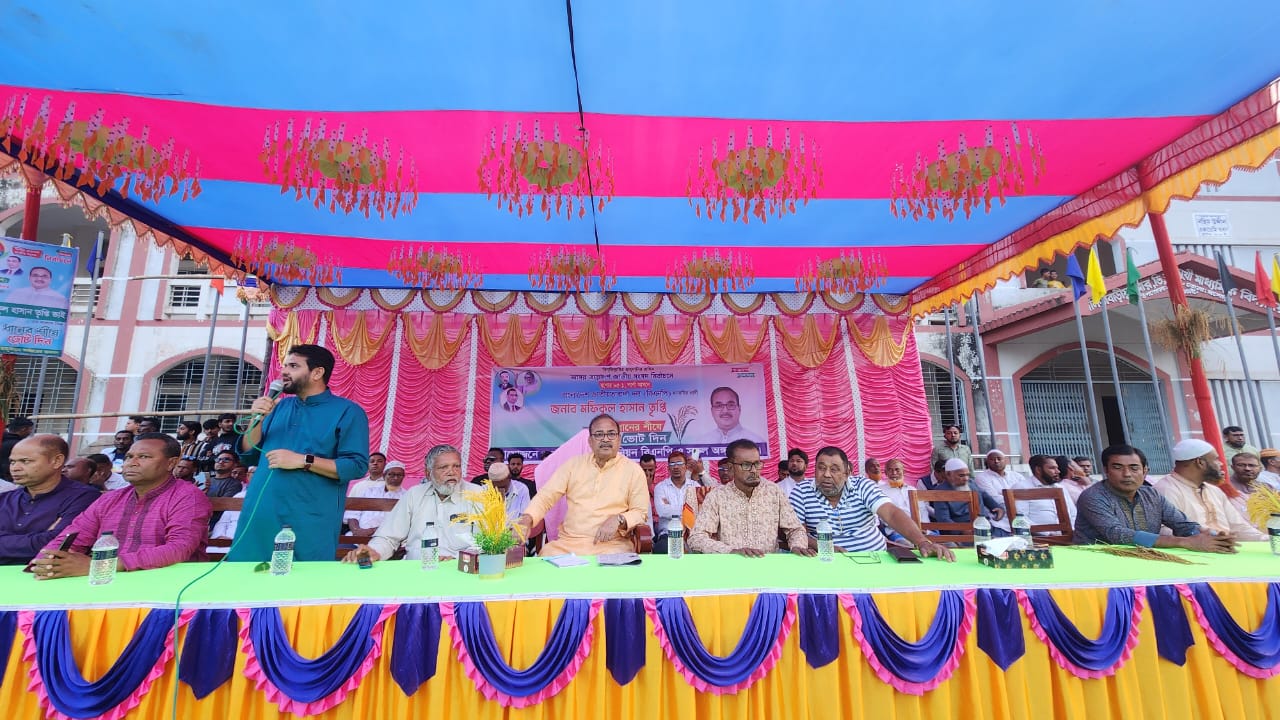 শার্শা উপজেলার ০৭ নং কাইবা ইউনিয়ন বিএনপির উদ্যোগে চালিতা বাড়ীয়া মাধ্যমিক বিদ্যালয় মাঠে বিএনপির মনোনীত ধানের শীষের প্রার্থী কেন্দ্রীয় বিএনপির